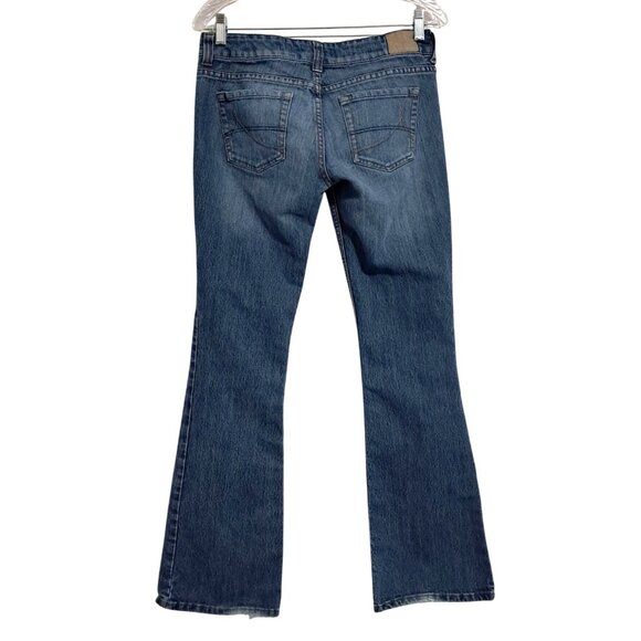 Anchor Blue Womens Bootcut Jeans Size 7 L Cotton Blend Low Rise Y2K - Picture 7 of 10